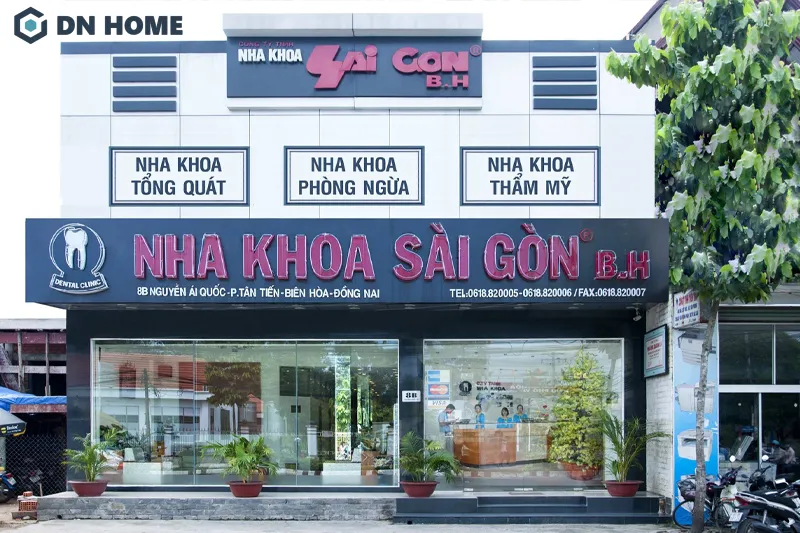 Mẫu biển hiệu nha khoa cung cấp các dịch vụ trọng điểm của phòng khám