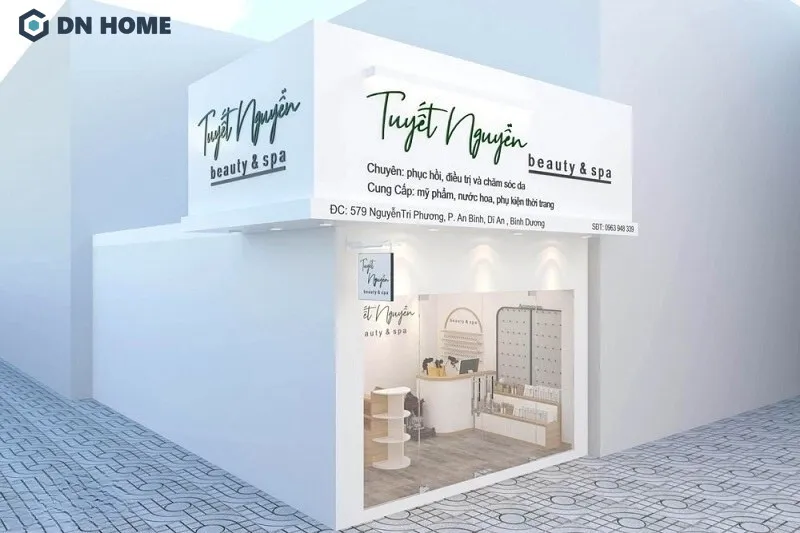 Thiết kế bảng hiệu spa đảm nhiệm nhiều vai trò quan trọng như cung cấp thông tin, quảng bá thương hiệu,...