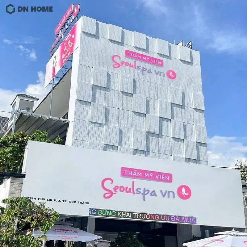 Bảng hiệu spa thiết kế ấn tượng