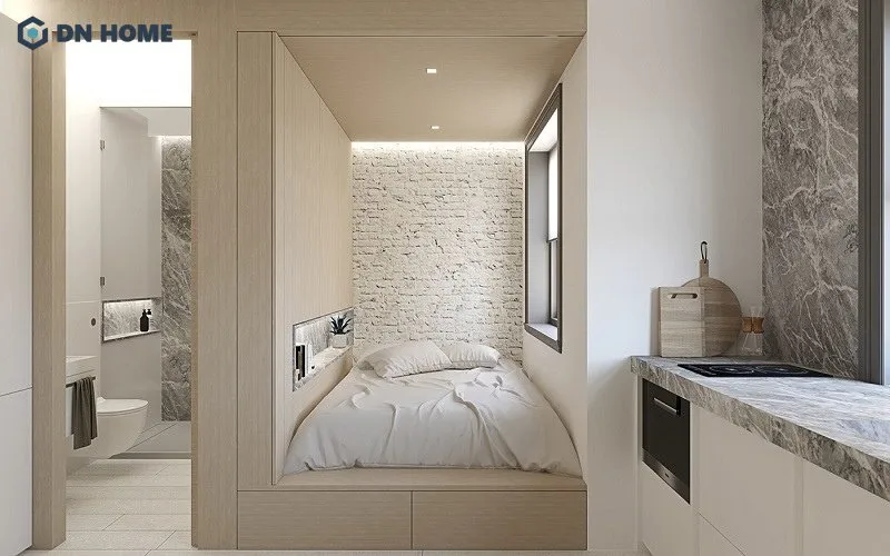 Thiết kế tối giản, tinh tế nhưng không làm mất đi tính thẩm mỹ của không gian