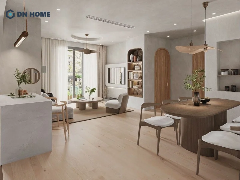 Thiết kế theo phong cách Scandinavian Bắc Âu có sự kết hợp cân bằng giữa sự đơn giản - tinh tế - tiện dụng