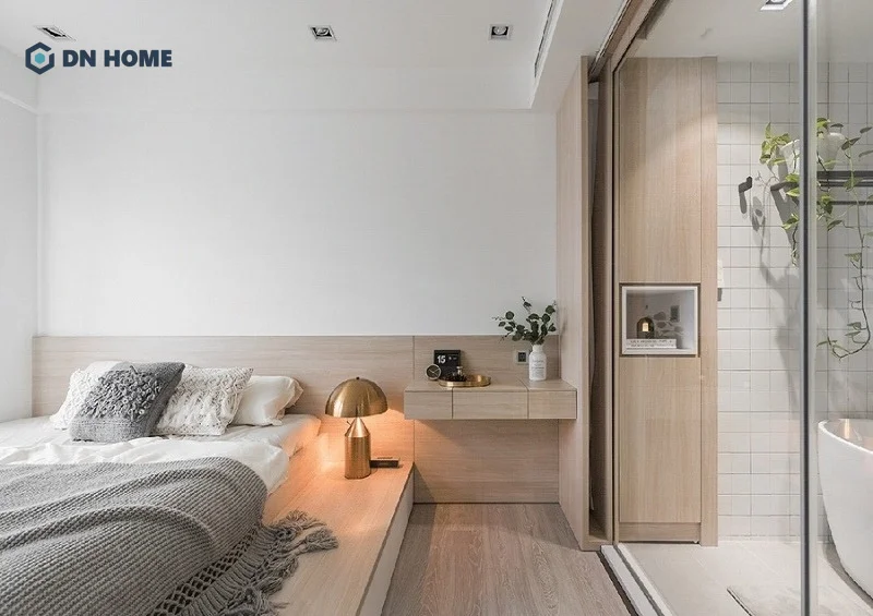 Nội thất tối giản nhưng đầy đủ tiện nghi, mang đến cảm giác ấm cúng và thoải mái cho du khách