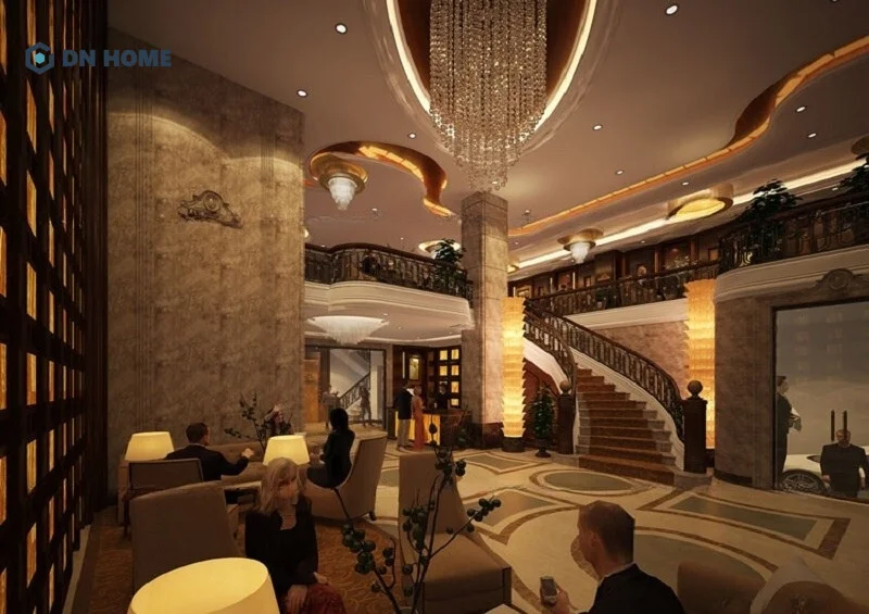 Từng chi tiết trang trí đều mang đến cảm giác xa hoa và đẳng cấp cho không gian