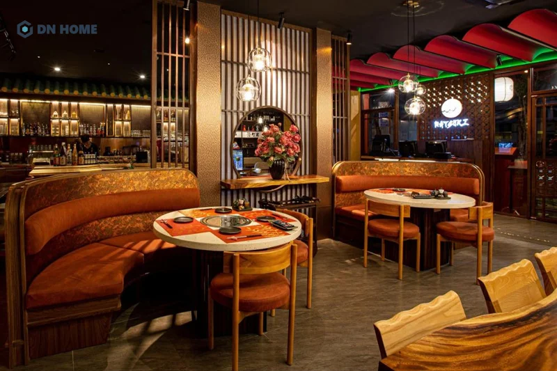 Nhà hàng BBQ được thiết kế theo phong cách cổ điển, hướng đến sự cao cấp