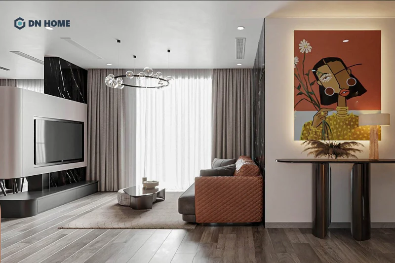 Nội thất chung cư 120m2 cho người độc thân hướng đến sự tinh gọn và tiện nghi