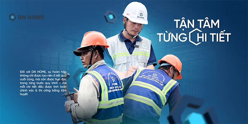 Nội Thất Điểm Nhấn luôn tận tâm trong từng chi tiết thiết kế - thi công không gian sống