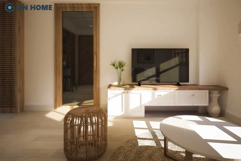 Ánh sáng tự nhiên không những tạo cảm giác thoáng đãng, ấm cúng mà còn tạo hiệu ứng thị giác bắt mắt