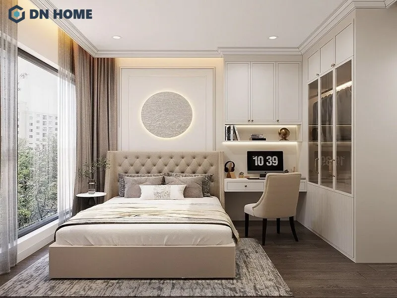 Thiết kế cửa sổ lớn giúp tận dụng ánh sáng tự nhiên một cách tối đa