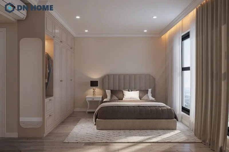 2 phòng ngủ phụ được bày trí đơn giản nhưng cũng không kém phần tiện nghi