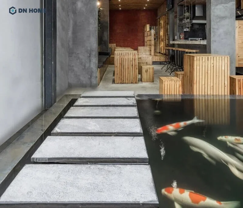 Mô hình kinh doanh quán cafe cá koi có chi phí đầu tư khá lớn