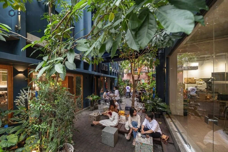 Quán cafe được thiết kế tinh tế mang lại cảm giác thư giãn