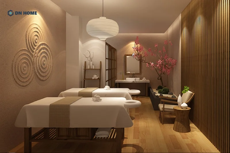 Phong cách trang trí cần đồng bộ tổng thể với không gian nội thất thẩm mỹ viện