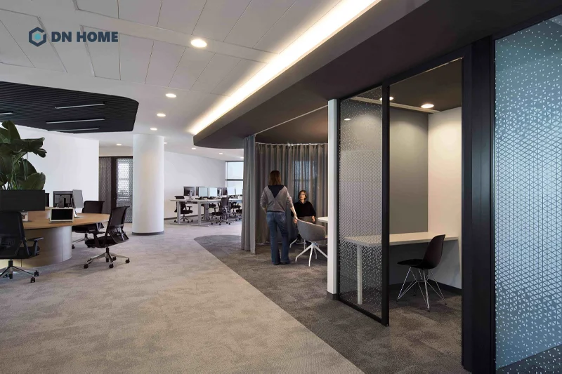 Bảo mật là yếu tố vô cùng quan trọng, cần đặc biệt chú ý khi thiết kế văn phòng tài chính