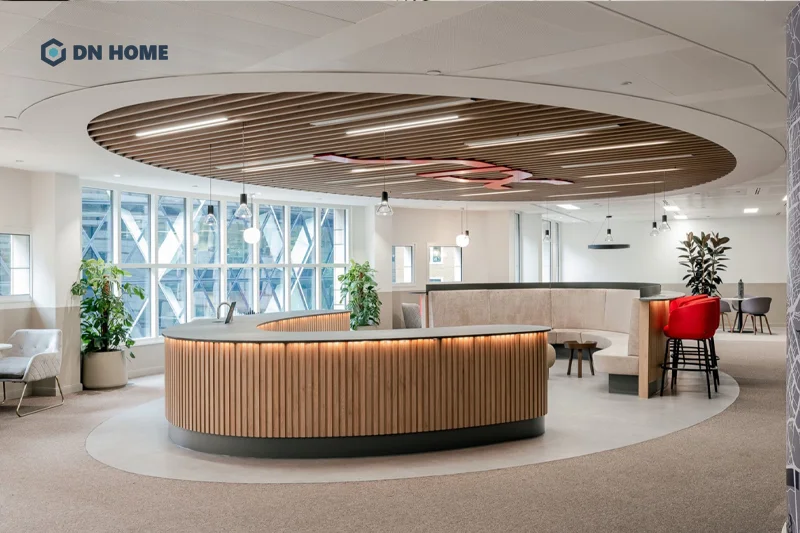 Văn phòng công ty tài chính SIX Group nổi bật với kiến trúc cong độc đáo, ấn tượng