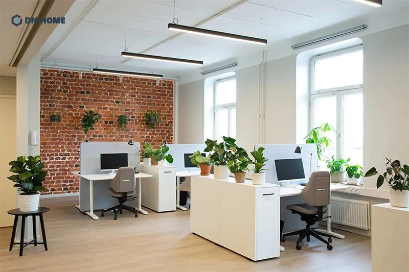 Việc đầu tư thiết kế không gian làm việc nhỏ đẹp tạo hình ảnh công ty chuyên nghiệp