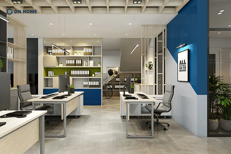 Hạn chế các chi tiết trang trí quá rườm rà gây rối mắt và thiếu đi sự chuyên nghiệp trong văn phòng
Hạn chế các chi tiết trang trí quá rườm rà gây rối mắt và thiếu đi sự chuyên nghiệp trong văn phòng