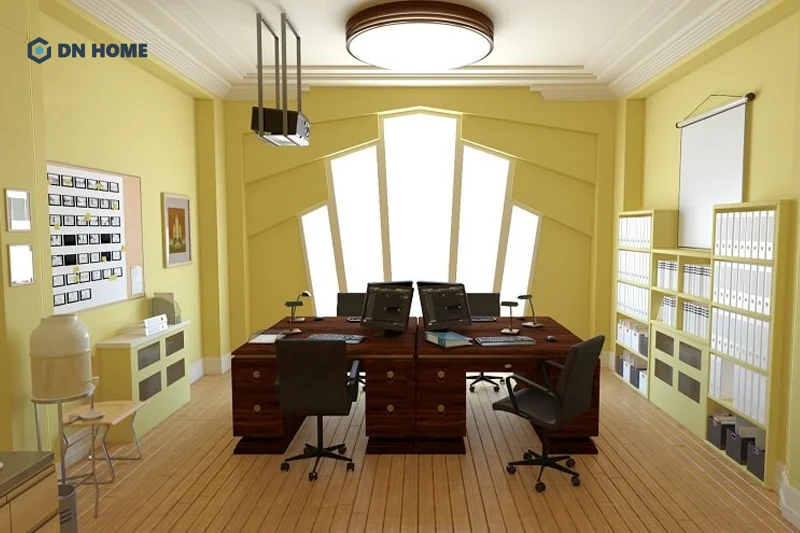 Thiết kế văn phòng theo phong cách Art Deco thể hiện hình ảnh đẳng cấp của doanh nghiệp