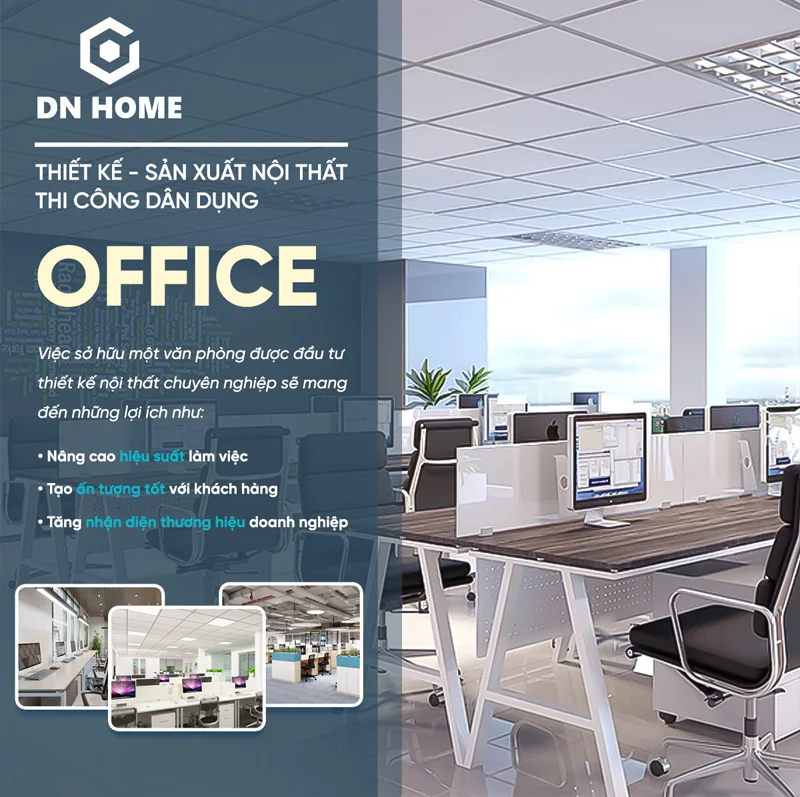 Nội Thất Điểm Nhấn tự hào là đơn vị thiết kế văn phòng uy tín, chuyên nghiệp tại Việt Nam