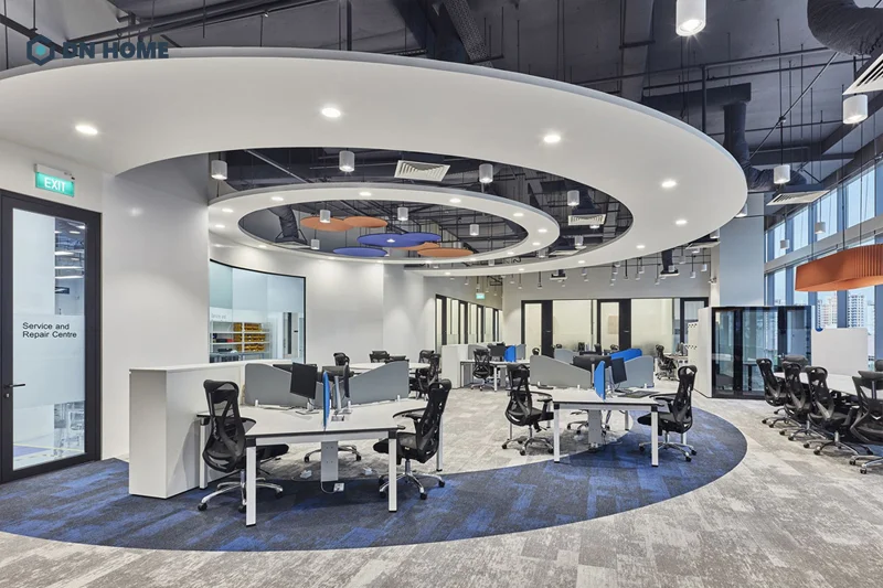 Văn phòng Hi-Tech là hình mẫu lý tưởng trong xu hướng thiết kế văn phòng hiện đại ngày nay