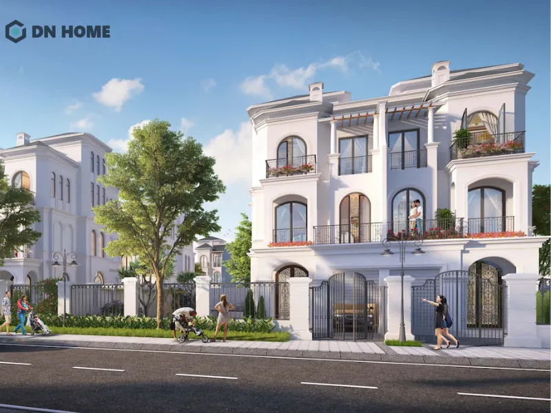 Biệt thự kết nối hài hòa với khu đô thị