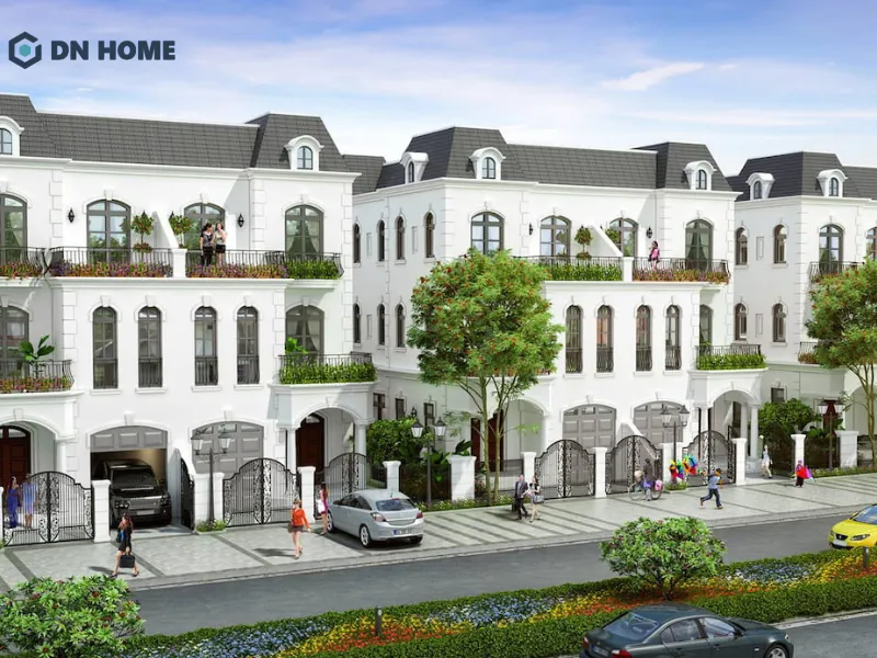 Diện tích biệt thự đa dạng, phù hợp với nhiều nhu cầu sống khác nhau