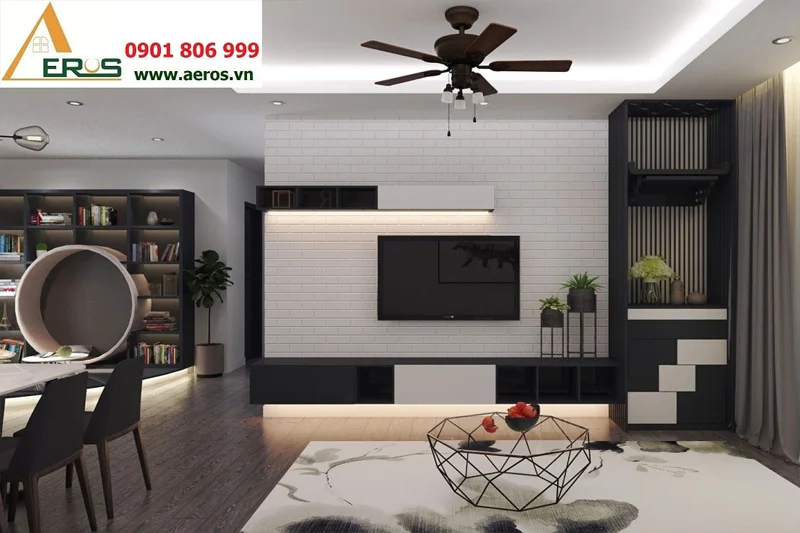 Công ty AEROS có kinh nghiệm trong việc thiết kế không gian đa dạng phong cách