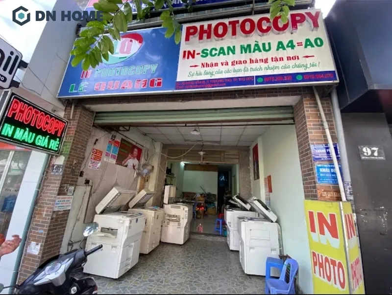 Mẫu bảng hiệu photocopy với thiết kế bắt mắt