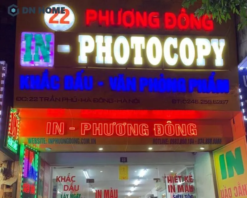 Mẫu bảng hiệu photocopy thiết kế nổi bật