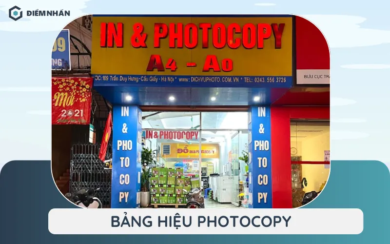 bảng hiệu photocopy
