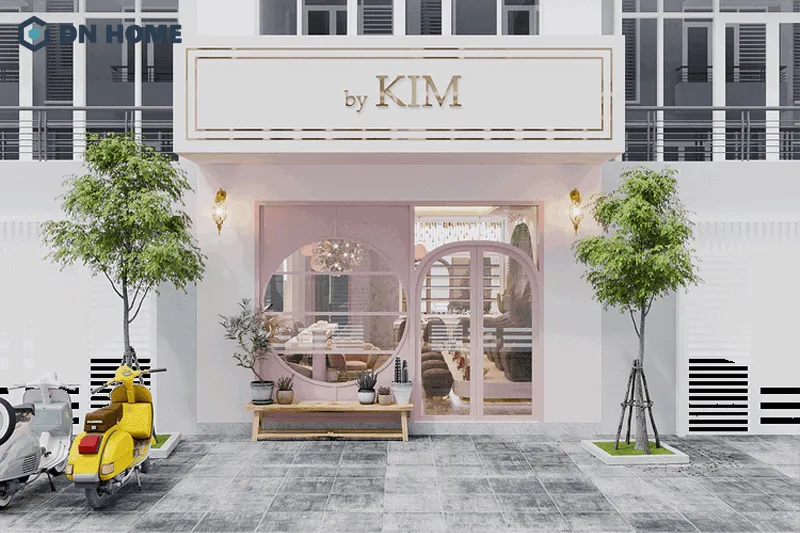 Màu sắc bảng hiệu tiệm nail nên phù hợp với phong cách của tiệm