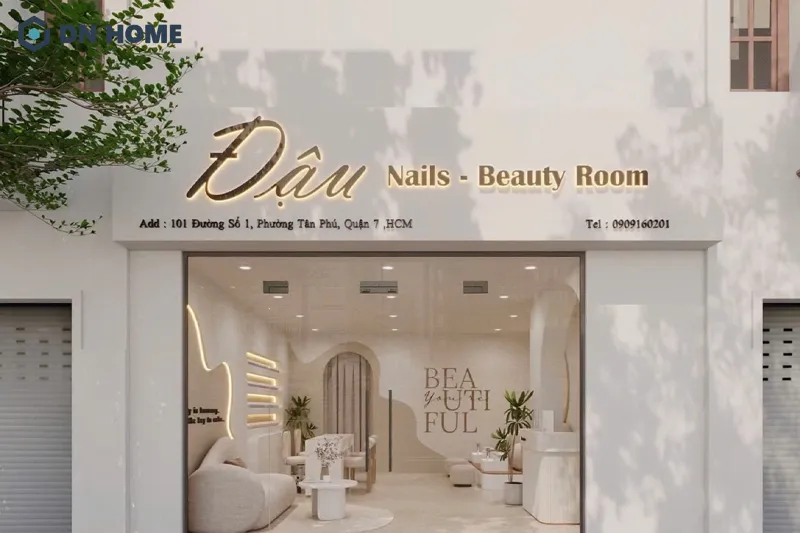 Bảng hiệu nail chất liệu alu được ưa chuộng bởi sở hữu ưu điểm độ bền vượt trội