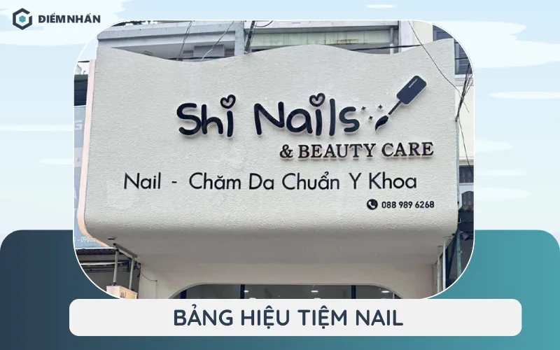 bảng hiệu tiệm nail