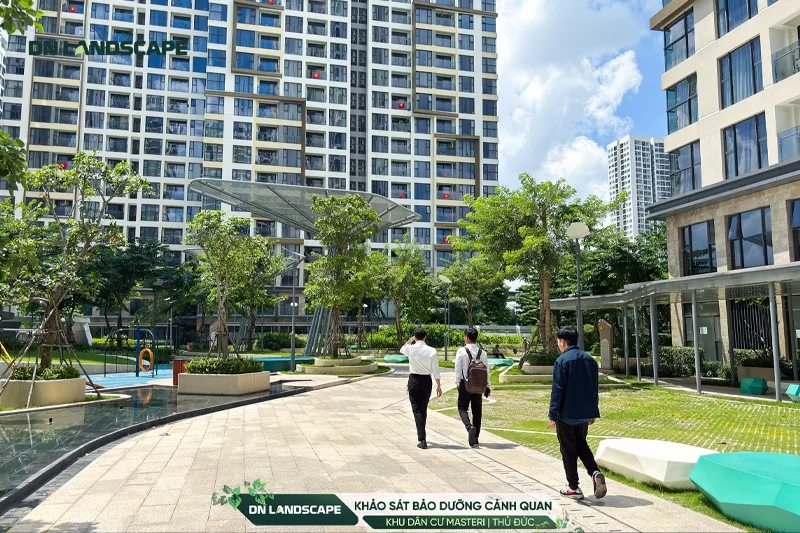 Khảo sát hiện trạng là bước tiên quyết quan trọng để triển khai công việc bảo dưỡng - chăm sóc cảnh quan phù hợp