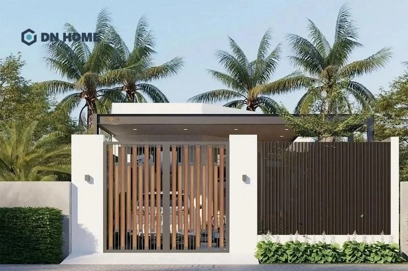 Bố trí cổng đúng phong thuỷ góp phần thu hút vượng khí, năng lượng tích cực