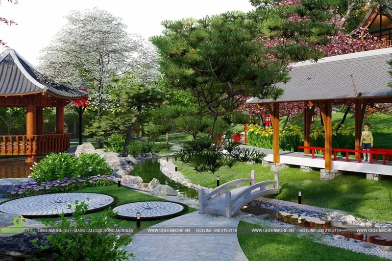 Greenmore Việt Nam chuyên thiết kế - thi công các loại hình cảnh quan công trình dân dụng