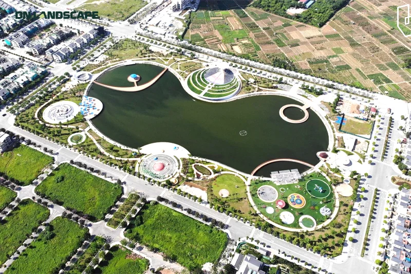 Diện tích và quy mô cảnh quan càng lớn thì chi phí thiết kế càng cao và ngược lại