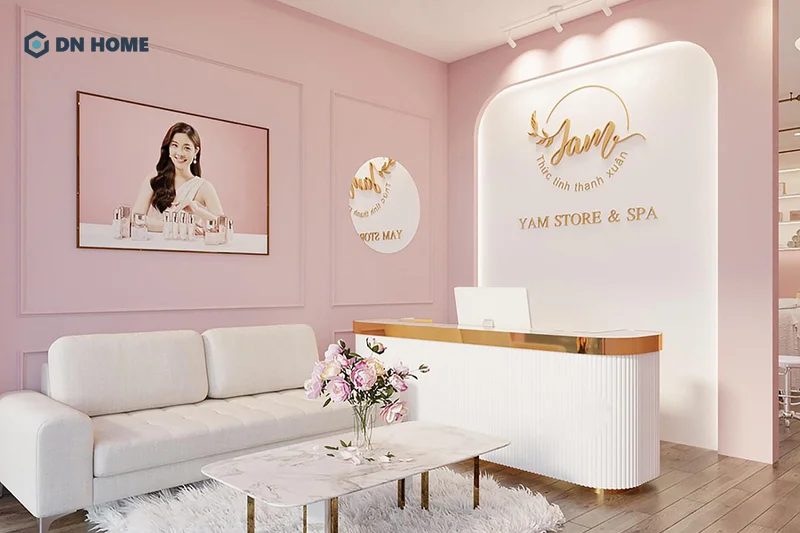 Ngoài chức năng tiếp đón, quầy lễ tân còn là nơi quản lý thông tin - vận hành spa