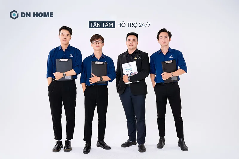 DN Home sẵn sàng hỗ trợ khách hàng 24/7 và bảo hành trọn gói lên đến 2 năm