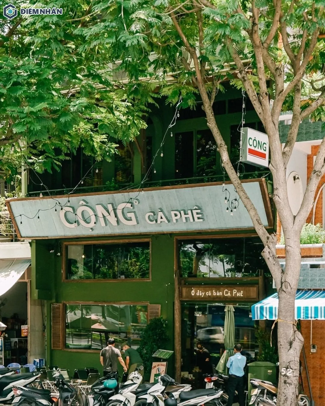 Mẫu bảng hiệu quán cafe theo phong cách vintage cổ xưa