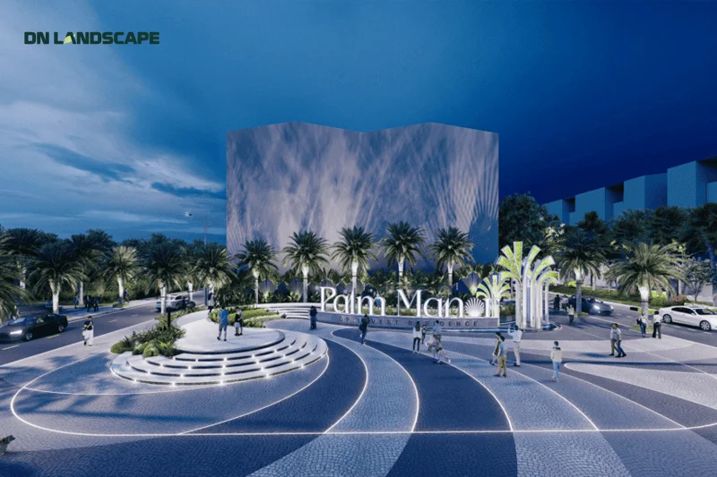 Cảnh quan đô thị hiện đại thiết kế đến việc phục vụ con người, đa dạng đối tượng từ trẻ em đến người cao tuổi