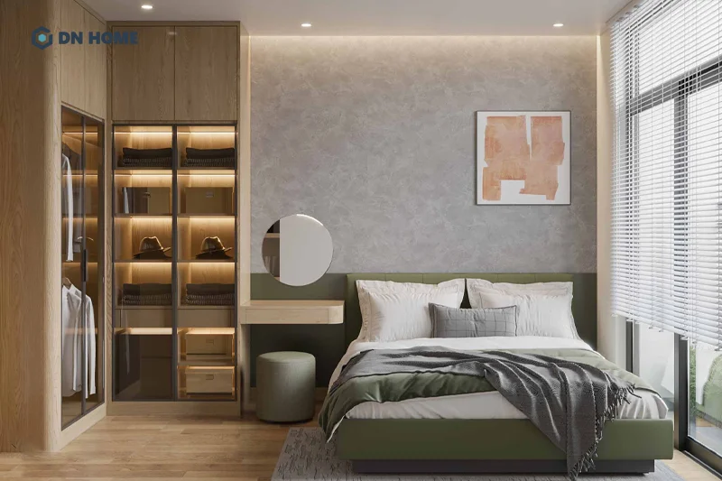 Chung cư diện tích 60m2 cho phép thoải mái hơn trong việc bố trí các khu vực chức năng khoa học