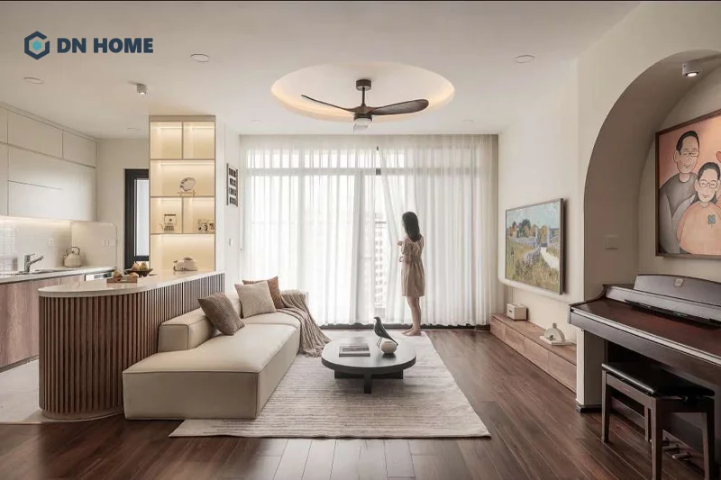 Chung cư mini phong cách Japandi hài hòa giữa sự ấm cúng của Nhật Bản và thoáng đãng của Scandinavian