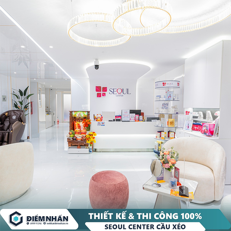 Không gian nội thất Seoul Center được thiết kế theo phong cách hiện đại và sang trọng