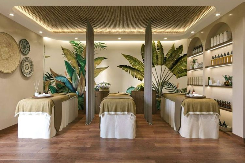 Spa phong cách thiên nhiên với không gian thư giãn, thoải mái rất được ưa chuộng hiện nay