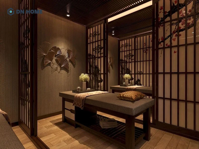 Đầu tư vào thiết kế không gian spa góp phần giúp khách hàng tận hưởng dịch vụ một cách hoàn hảo