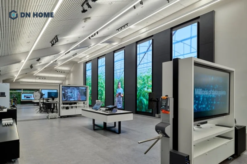 Thiết kế văn phòng làm việc công nghệ là quy trình tạo nên môi trường làm việc hiện đại, thông minh