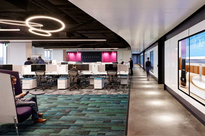 Trong không gian nội thất văn phòng, có rất nhiều hạng mục thiết kế khác nhau