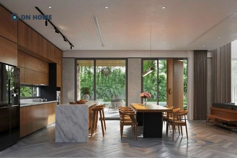 Xác định phong cách phù hợp trước khi tiến hành trang trí nhà cấp 4 cũ giúp không gian sống thêm phần hài hoà, tinh tế