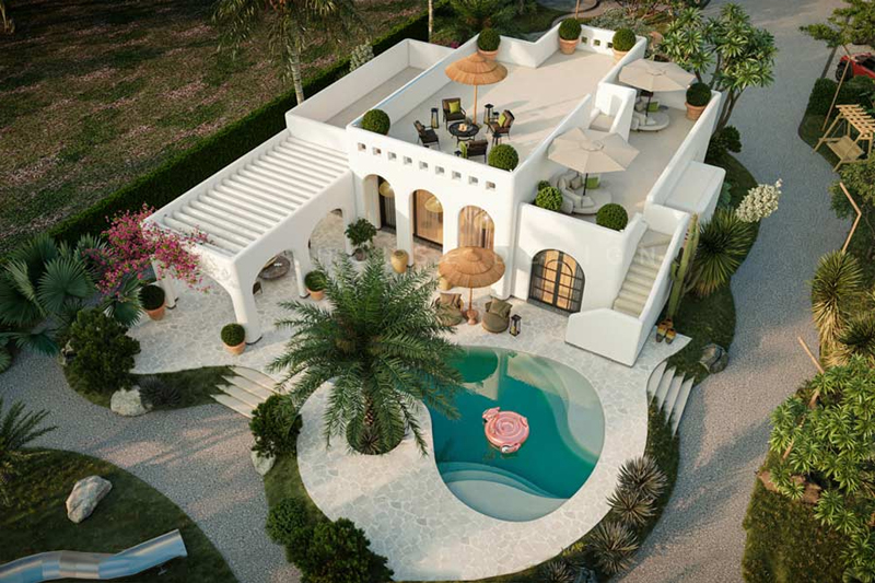 Phong cách Địa Trung Hải mang đến vẻ đẹp thiên nhiên, biển cả cho toàn bộ khách hàng
