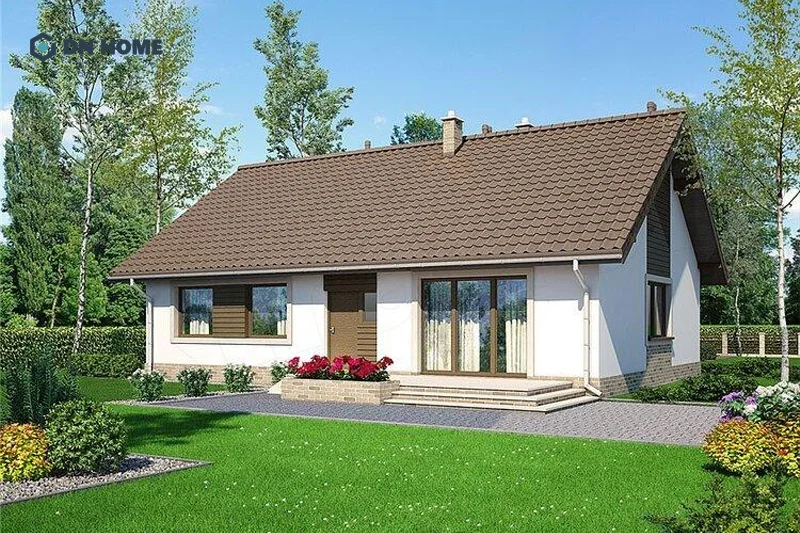 Nhà mái Thái cấp 4 200 triệu nên sử dụng tôn giả ngói để tối ưu ngân sách đầu tư